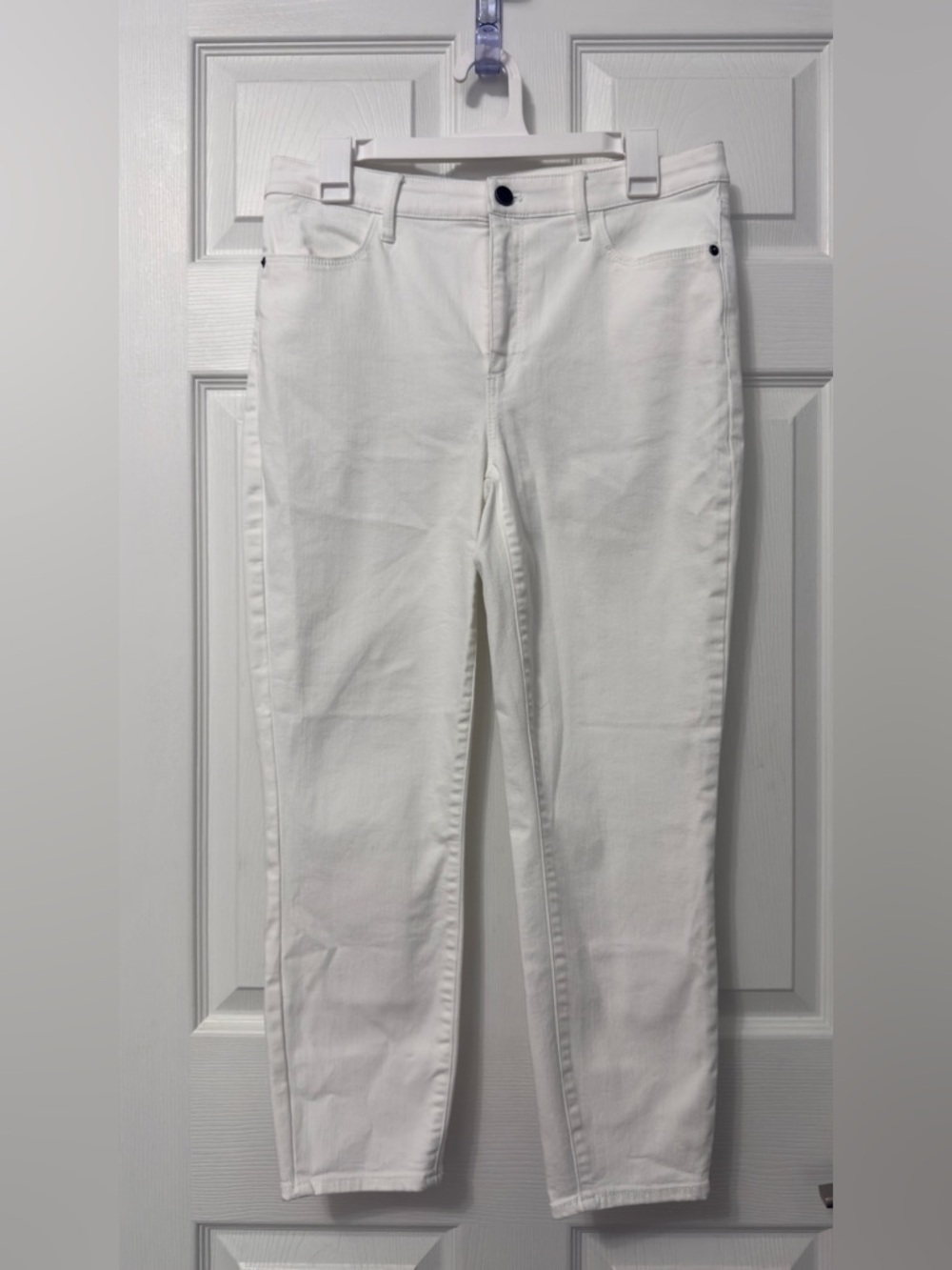 Talbots White Jegging Crop Jeans